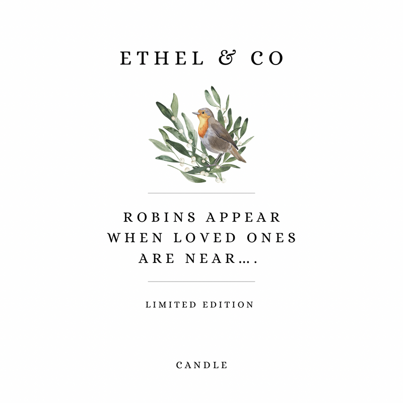 Robins Appear…. 180ml Candle