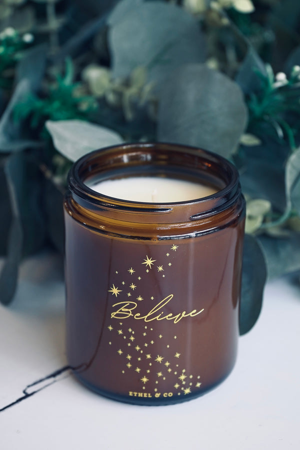 Believe Candle