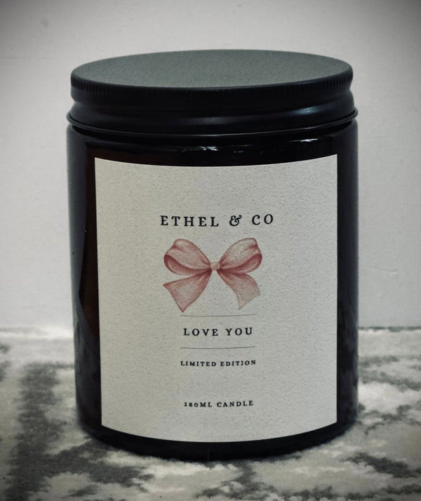 Love you 180ml Candle