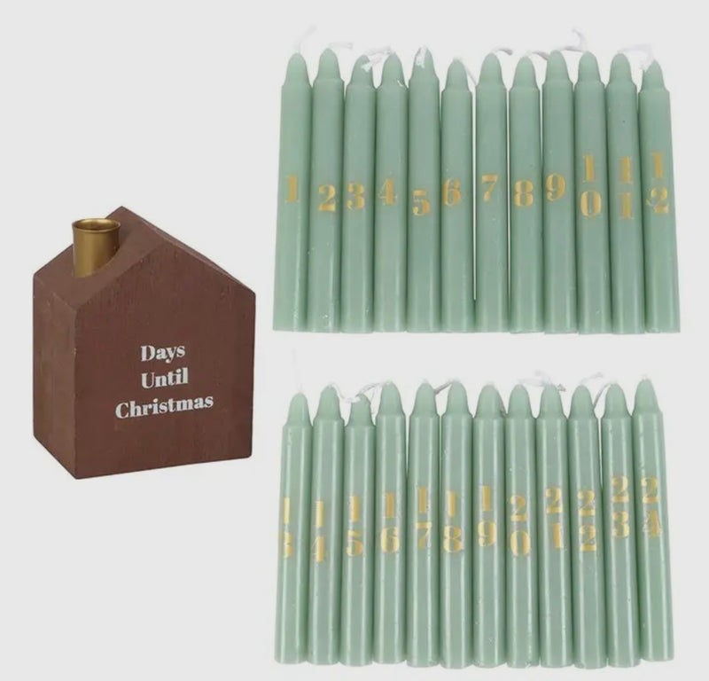 Advent Candle House Set