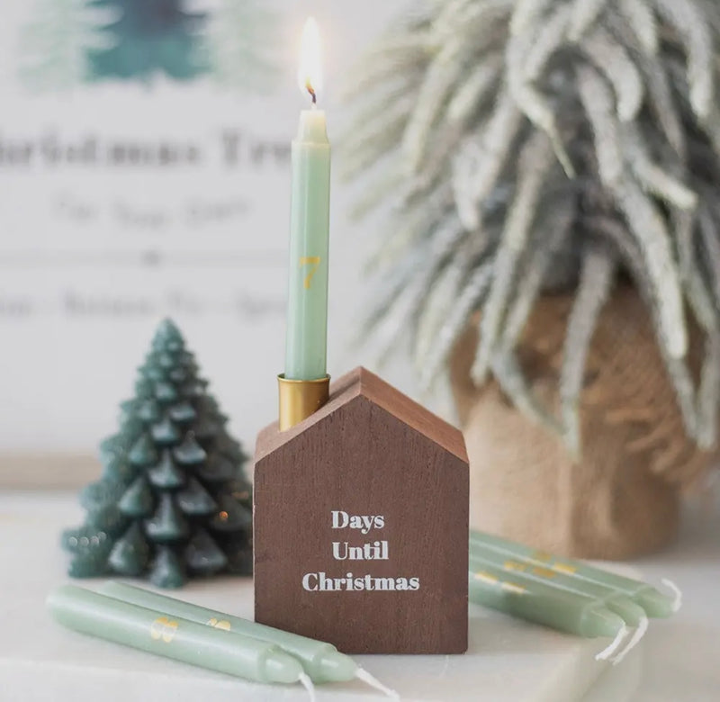 Advent Candle House Set