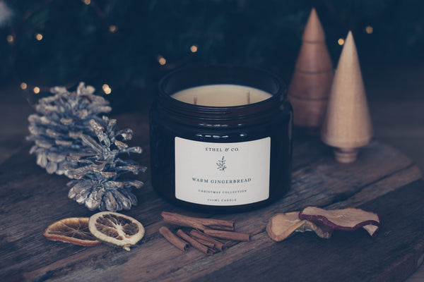 Christmas Collection 500ml Amber Candles
