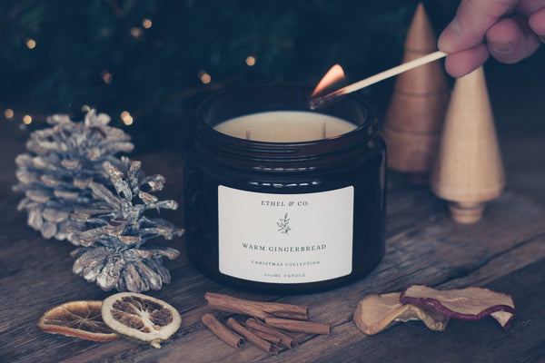 Christmas Collection 500ml Amber Candles