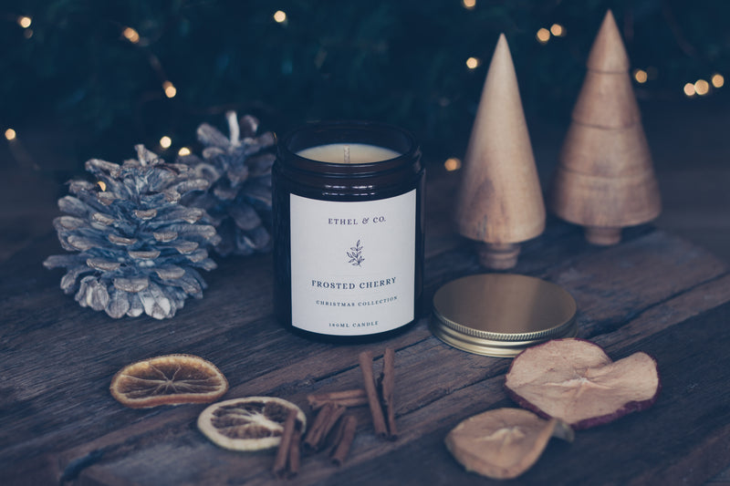 Christmas Collection 180ml Amber Candles
