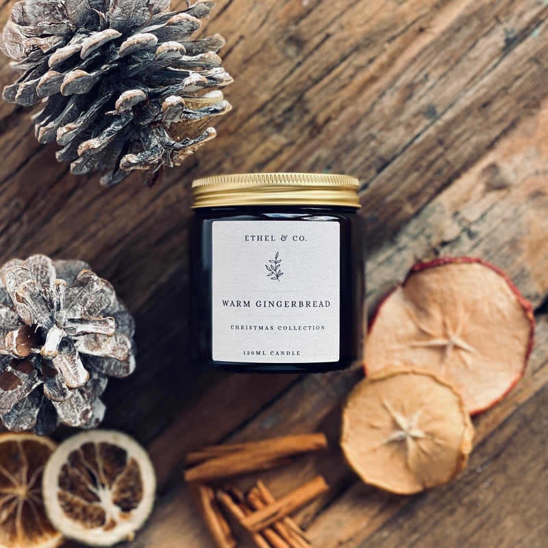 Christmas Collection 120ml Amber Candles